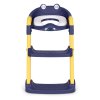 174623 1 detske wc sedadlo so schodikmi a rebrikom modre ecotoys
