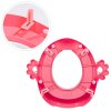 174620 3 ruzove detske wc sedatko ecotoys s poduskou a uchytmi