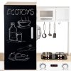 158153 18 velka drevena detska kuchynka ecotoys xxl s led a tabulou
