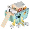 Sorter drewniany Lulilo Arka Noego statek zwierzatka 9 elementow 176568