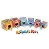 177512 8 mestska veza 18 dielov drevene domy figurky auta