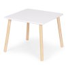 182309 5 detsky set stolik 2 stolicky ecotoys biely