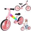 Rowerek biegowy Trike Fix Glow LED rozowy 181629