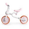 156101 16 ecotoys odrazaci bicykel 4v1 ruzovo biely s pedalmi a kolieskami