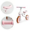 156101 18 ecotoys odrazaci bicykel 4v1 ruzovo biely s pedalmi a kolieskami