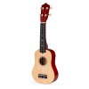 157349 3 detske drevene ukulele 4 nylonove struny ecotoys