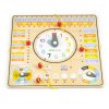 158399 1 drevena edukativna tabulka ecotoys kalendar a hodiny
