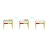 158543 8 detsky dreveny set stol a 2 stolicky ecotoys