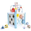 158789 4 drevena edukativna kocka so sorterom a kockami ecotoys