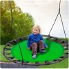 168542 7 hojdacka bocianie hniezdo swingo xxl 120 cm zelena
