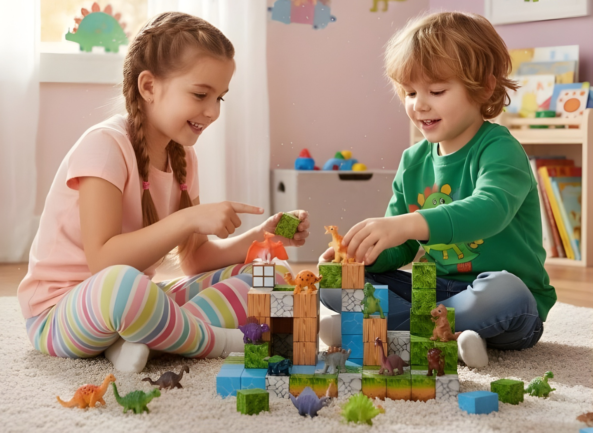 Ako rozvíjať detskú kreativitu a motoriku pomocou magnetických kociek