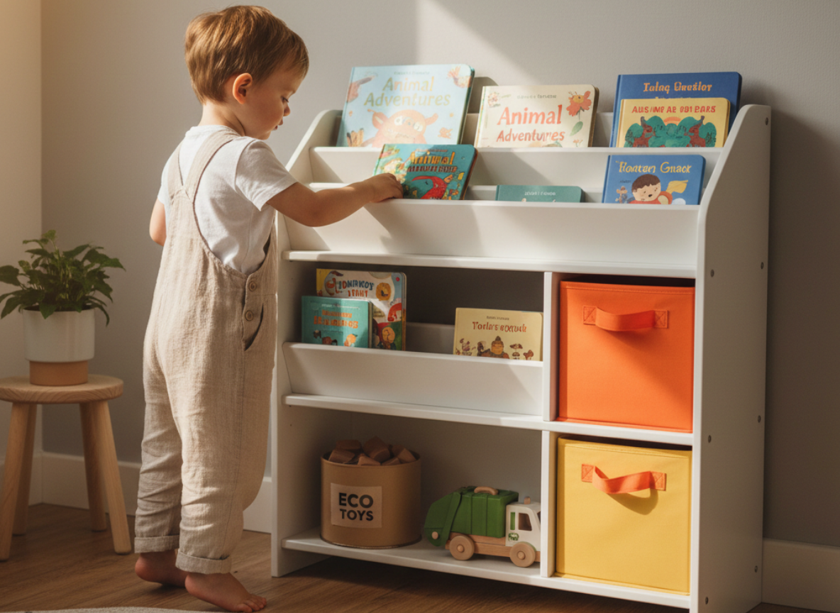 Ako môže detská knižnica premeniť detskú izbičku na oázu pokoja?