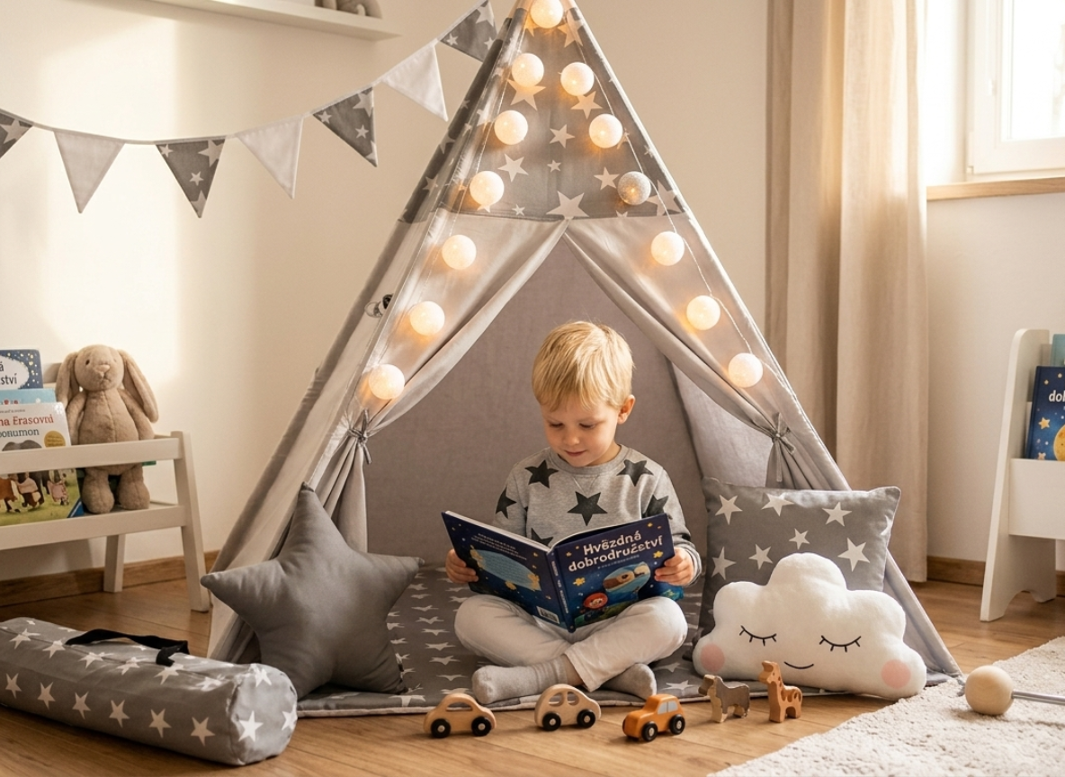 Detský stan do izby: Ako vybrať ten najlepší?
