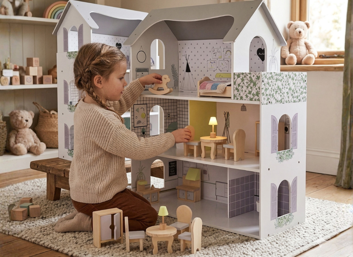 Ako vybrať ten správny domček pre bábiky a prečo ho deti tak milujú?