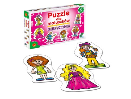 ALEXANDER Puzzle dla maluszkow dziewczynki 108124(1)