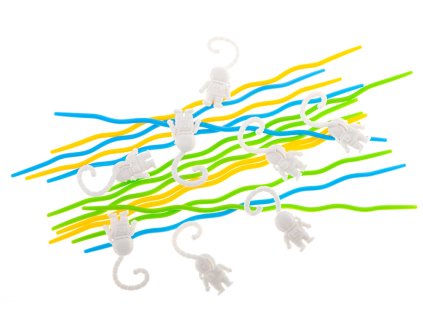 Gra zrecznosciowa bierki kapsula astronauty czerwona 105546(1)