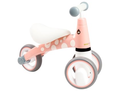 Detský krosový bicykel s bezpečným dizajnom EVA kolies "Flamingo" ECOTOYS