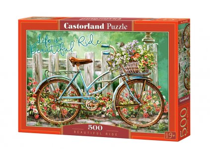 CASTORLAND Puzzle 500el. Krásná jízda - Jízda na kole