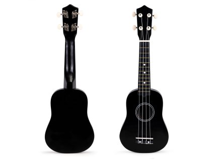 Drevené ukulele gitara pre deti 4 struny nylon ECOTOYS