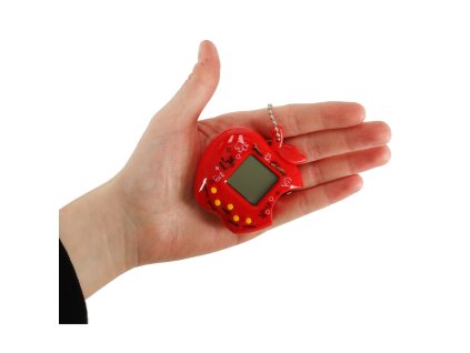 Hračka Tamagoči elektronická hra jablko červená
