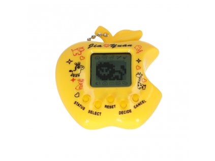 Hračka Tamagotchi elektronická hra apple yellow