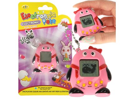 Hračka Tamagotchi elektronická hra zvíře růžová