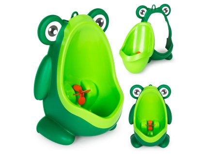 Detský pisoár Žabka na prísavky ECOTOYS, pre chlapcov