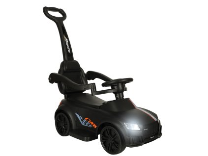 Jezdzik pchacz samochod z dzwiekiem i swiatlami czarny 142710