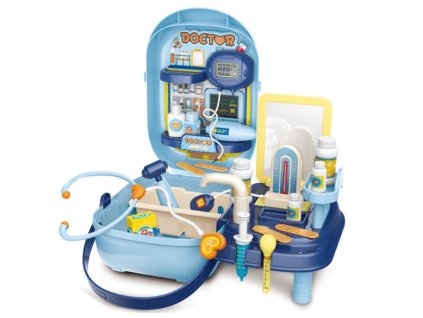 Zestaw lekarza z akcesoriami w walice 34el 80558(2)