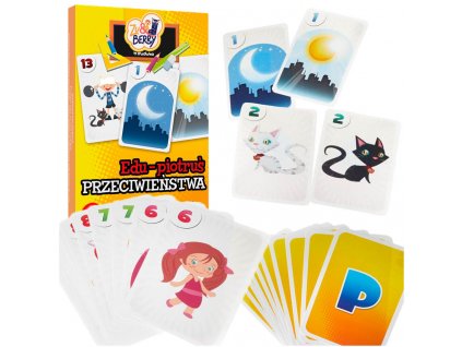 MUDUKO Game Edu Peter protiklady hracie karty 4+