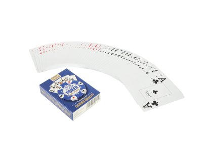 MUDUKO Trefl hracie karty Poker 100% plast 55ks.