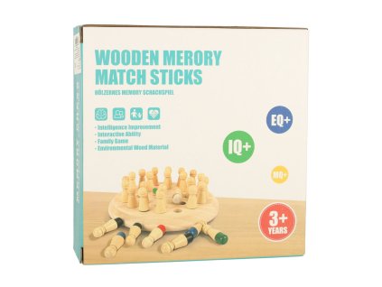 Pamäť puzzle hra čínske zápas farby drevené