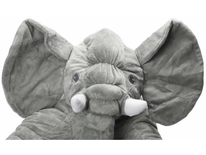 Plyšový maskot slon sivý veľký 60cm