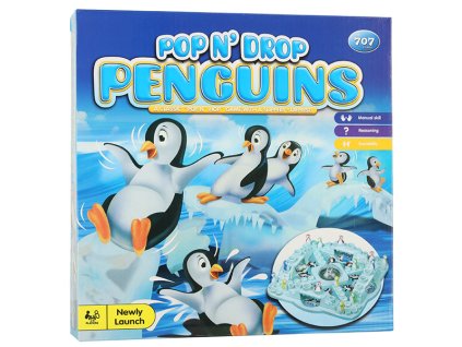 Rodinná hra penguin race ice chinoiserie