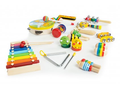 Sada dřevěného nářadí pro děti 14 nástrojů