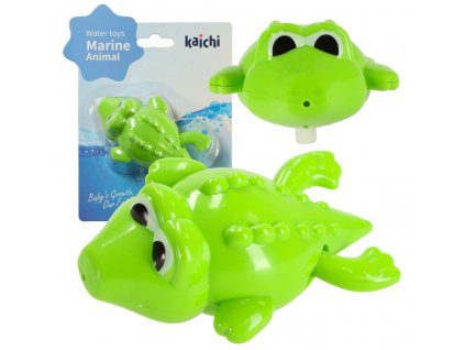 Šroubovací hračka do vany - plovoucí krokodýl