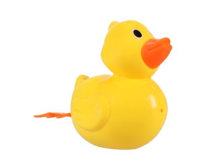 Skrutkovacia plávajúca hračka do kúpeľa kačica