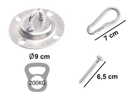 Stropná montáž pre hojdaciu reťaz 200 kg