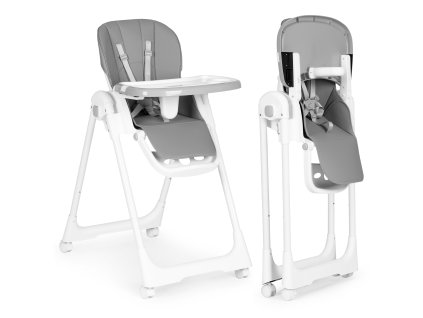 ECOTOYS jedálenská stolička 6–36 mes. s ekokožou