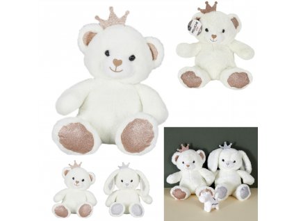 Macko s korunkou  25cm