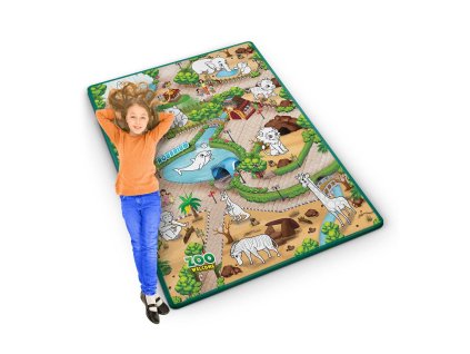 Rolovaná penová podložka na vyfarbovanie 120 x 90 x 0,3 cm Ricokids RK-344