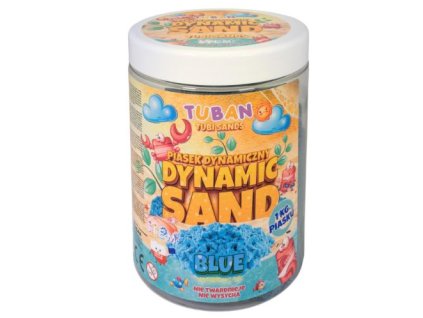 TUBAN Dynamic Sand 1kg modrý