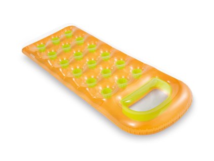 Nafukovací plavecký matrac 188 x 71 cm oranžový - 58895 INTEX