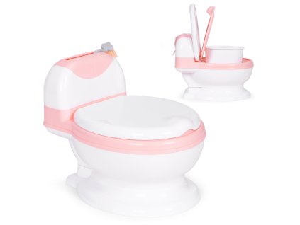 Detský nočník ECOTOYS s vyberateľnou vložkou a kefkou