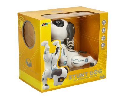 Pies piesek interaktywny zdalnie sterowany na pilota RC robot skacze spiewa 155959