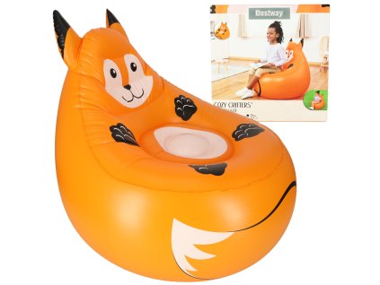 BESTWAY 75116 Nafukovacie pufovacie kreslo Fox