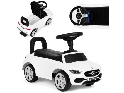 Auto Mercedes C CLASS s volantom biela