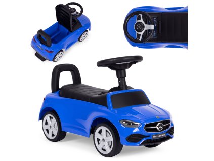 Auto Mercedes C CLASS s volantom modrá