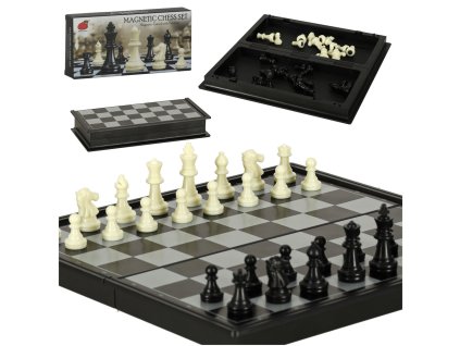 Magnetická šachová dáma puzzle hra