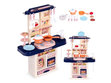 Detská kuchynka s LED, zvukmi a 10 doplnkami